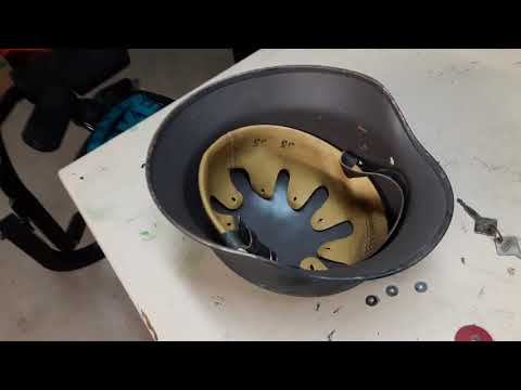Restoring a WW2 German Helmet