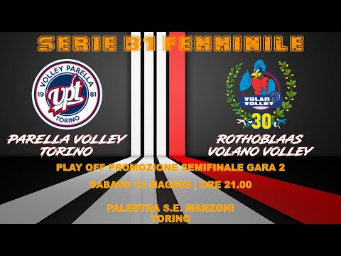 Torino - Volano   I Serie B1 -  Play Off Promozione 2022/2023 I Semifinale di Ritorno