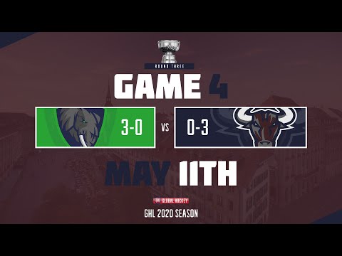 GHL 2020 Playoffs: Western Conference Finals - Seattle Titans VS Bern Bulls Game 4
