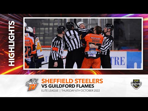 Sheffield Steelers v Guildford Flames - EIHL - 6th October 2022