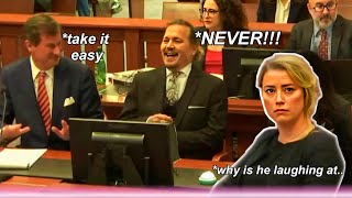 Johnny Depp Hilariously Trolling Amber Heard and her Lawyers in Court!