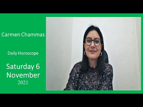 Daily horoscope: Saturday 6 November 2021