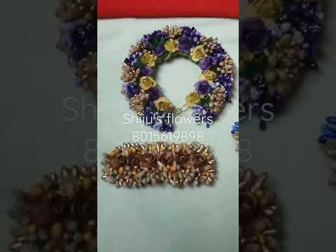 artificial flower accessories / hair accessories/ flowers / Shiju's flowers / paper flower