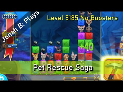 Pet Rescue Saga Level 5185 No Boosters