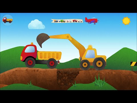 Tony The Truck  - Mini Mighty Machines - App for Kids: Diggers, Cranes, Bulldozer Video