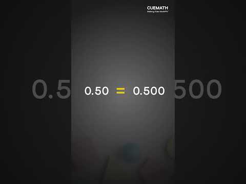 Most common mistake with decimals