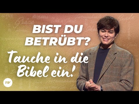 Die heilende Kraft von Gottes Wort erleben I Joseph Prince I New Creation TV Deutsch