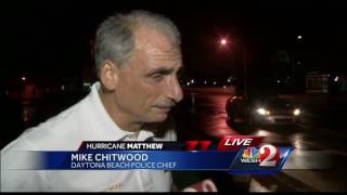Daytona Beach Police Chief: 'Just get out. We can't save you.'