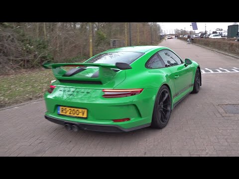 Porsche 991 GT3 4.0 with Akrapovic Exhaust! Lovely Sounds!