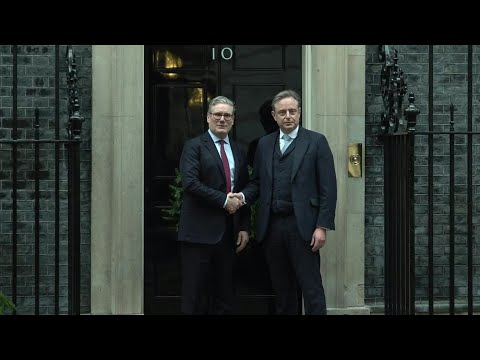 Belgian Prime Minister welcomed to 10 Downing Street | AFP