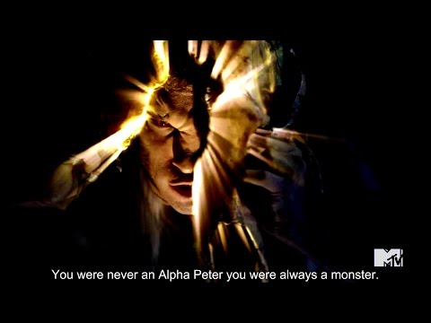 Teen Wolf 4x12 - Scott VS Peter
