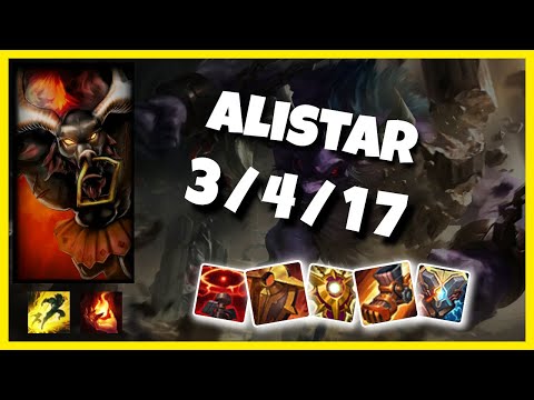 Alistar Challenger Gameplay S11 Replay 11.5 Support (3/4/17) - TURKISH