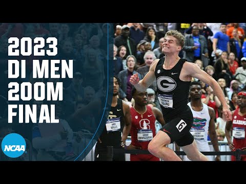Men's 200m - 2023 NCAA indoor track and field championships