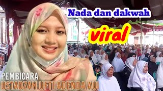 Download lagu ustadzah Ufti Adenda Aulia aksi Indosiar ceramah terbaru mp3