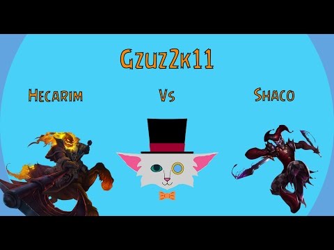 Hecarim Vs Shaco Jungle 5v5 Normal
