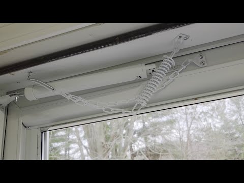 Installation Notes and Review of Wright Wind Chain V11WH on a Storm Door with Top and Bottom Closers