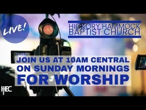 Hickory Hammock Sunday Worship LIVE!  - June 2, 2024 - 10AM LIVE!