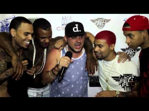 Game, Chris Brown & DJ Felli Fel @ Powerhouse 2013 (Freestyle)