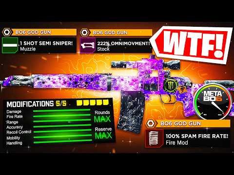 #1 RAPID FIRE SNIPER 💥 BEST "SVD" BUILD in BLACK OPS 6! (BO6 Best SVD Class Setup Meta Loadout)