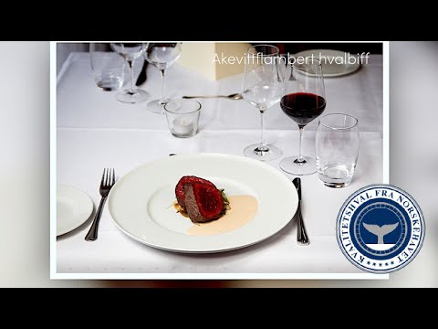 Steg for steg: Akevittflambert hvalbiff