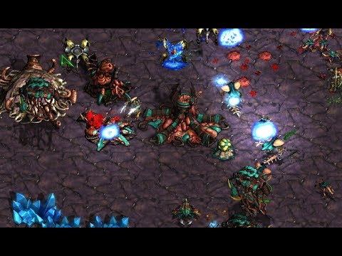 IntotheRain (P) v The.Mutalisk and NaLgE (Z) Twofer - StarCraft REMASTERED - Brood War