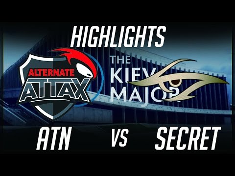 ATN vs Secret Kiev Major 2017 EU Highlights Dota 2