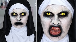 The Conjuring 2 Valak Nun ♡ SFX Halloween Makeup Tutorial