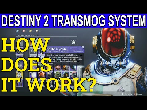 Destiny 2 Transmog System-How Does It work? Quest Steps, Consumables & more