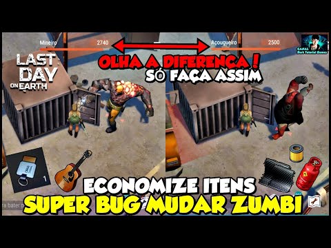 ●SUPER BUG PARA MUDAR O ZUMBI MINEIRO! CHEFE DA CENTRAL DE TRANSPORTE 👁 Last Day On Earth