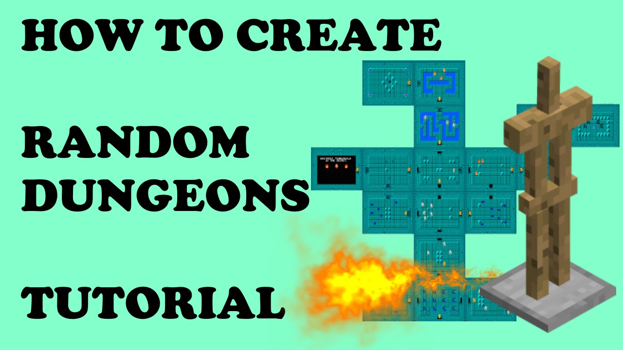 How To Create Random Dungeons - Minecraft Command Block Tutorial