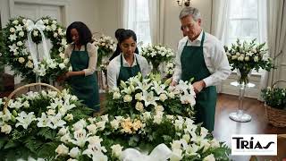 A Thoughtful Tribute with Sympathy Flowers | Trias Flowers