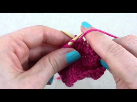 Simple Stylish Stricken-Tutorial: Musterbibliothek 50: Popcornmuster