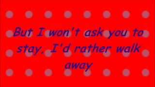 if your heart&#39;s not in it............lyrics