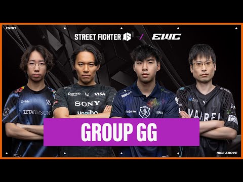 Street Fighter 6 at EWC 25 | Day 1 - Group Stage - Group GG