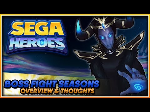 SEGA Heroes | Boss Fight Seasons! | Overview & Thoughts