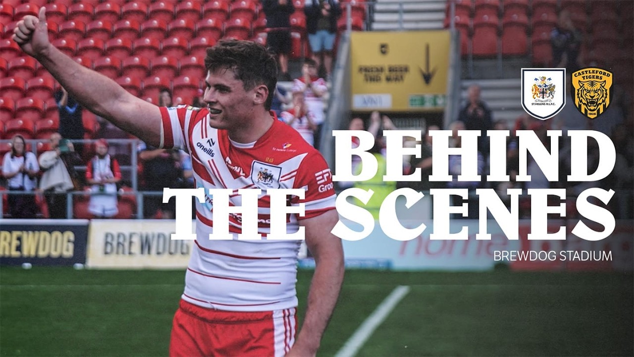 Behind the Scenes: Saints vs Castleford – Round 24