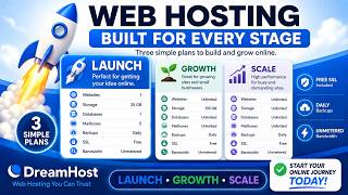 DreamHost Web Hosting Explained: Launch vs Growth vs Scale (2026)