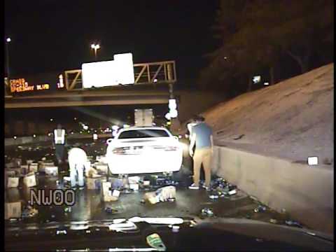 NHP trooper gets sprayed with beer during traffic stop