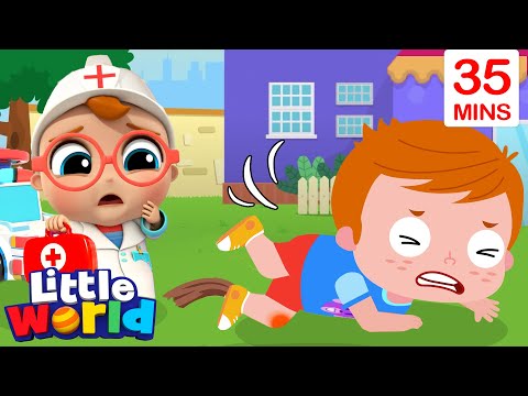 Baby John To The Rescue | Doctor Checkup Song | Kids Songs & Nursery Rhymes by Little World
