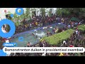 President van Sri Lanka stopt nadat demonstranten paleis bestormen