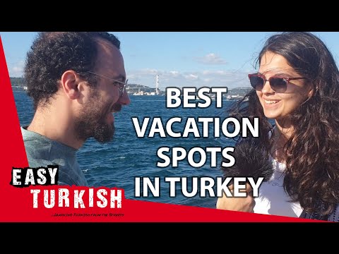 Best vacation spots in Turkey | Easy Turkish 14