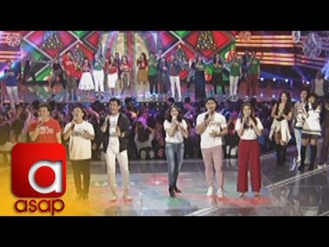 ASAP: Kapamilya stars sing the ABS-CBN Christmas Station ID 2017