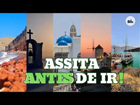 Santorini: Discoveries in Fira, Oia, Black and Red Beaches (fantastic places to visit)