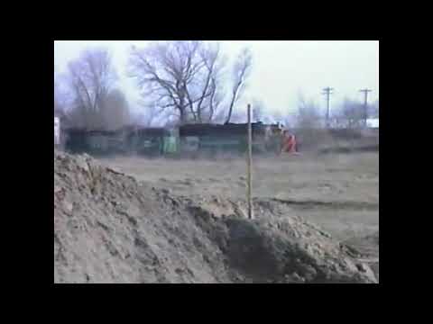 SOO & BN in their yard areas at east end of Savanna, IL 1989