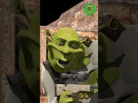 csgo with shrek😂 / [MMD] #csgo #animotion