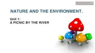 Basic English Listening Lesson 01: A PICNIC BY THE RIVER