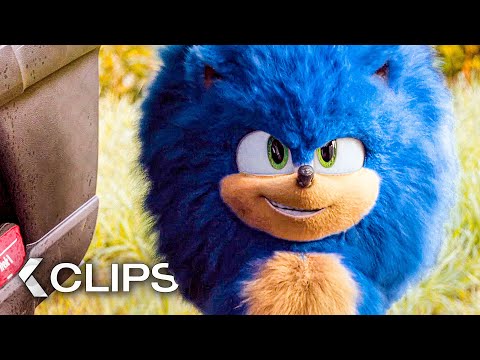 SONIC: The Hedgehog Clips &amp; Trailer German Deutsch (2020)