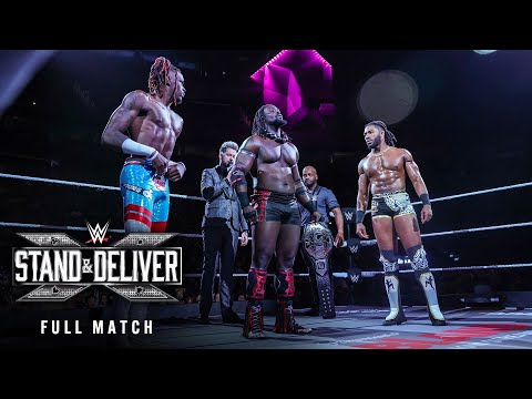FULL MATCH: Oba Femi vs. Trick Williams vs. Je’Von Evans | NXT Title Match: NXT Stand & Deliver 2025