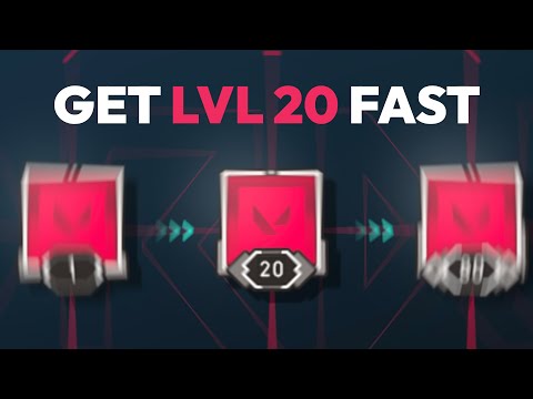 How To Get Level 20 Fast in Valorant (WORKING 2024)