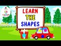 Learn The SHAPES For Preschoolers Toddler Learning Videos